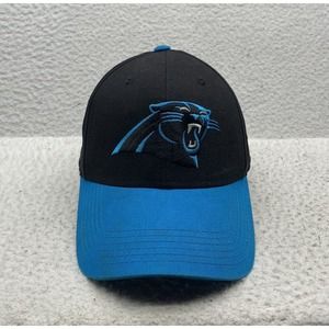 '47 Carolina Panthers Baseball Hat Boys Youth Plain Logo OSFM‎ Blue Black NFL